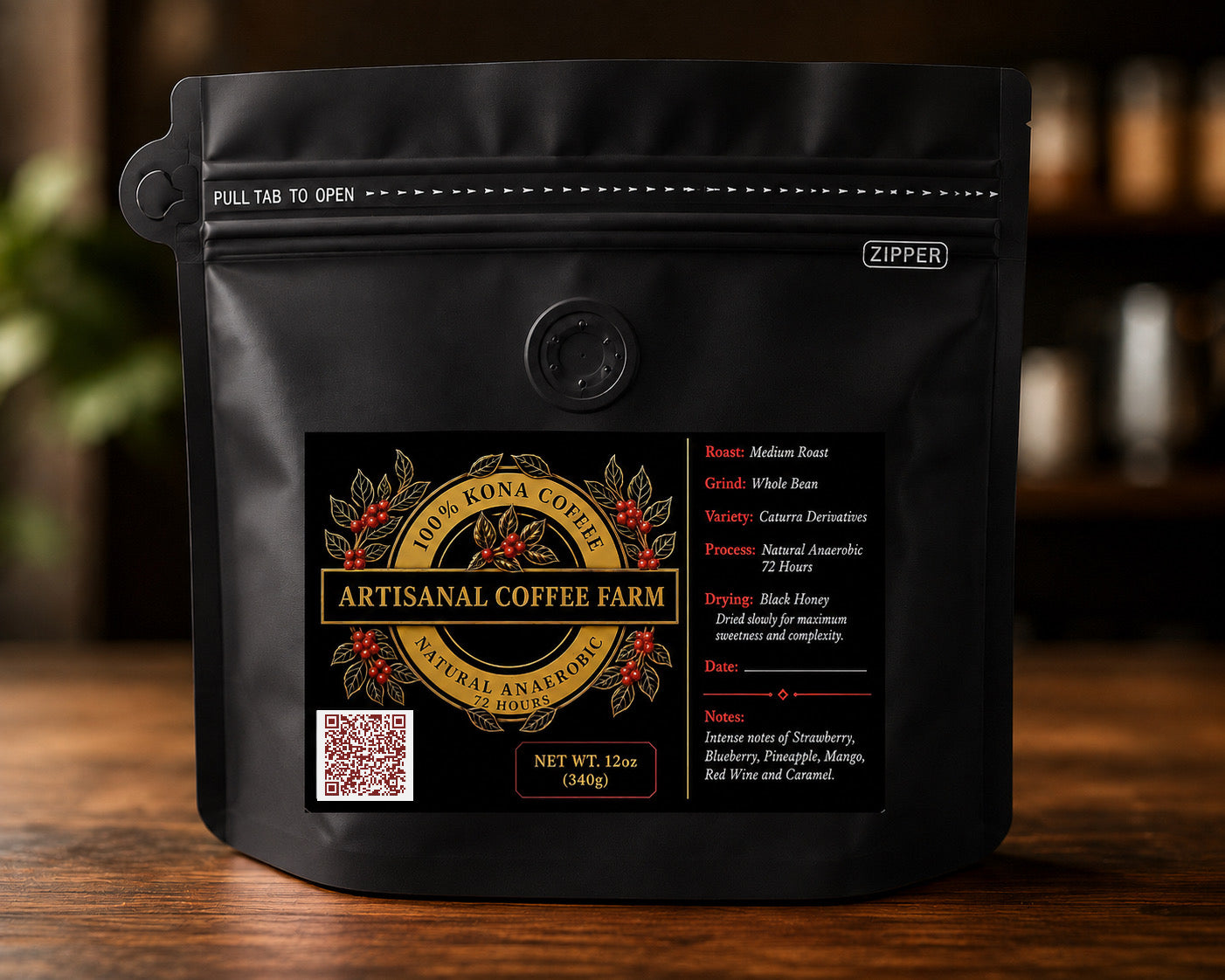 Kona Natural Anaerobic  (12 oz)